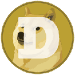 dogecoin 로고